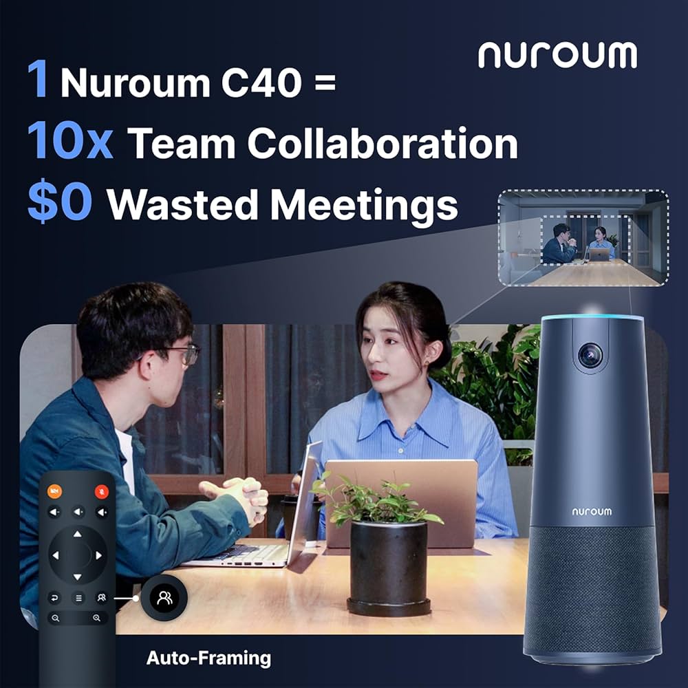 Amazon.co.jp: Nuroum 会議用マイクスピーカー ウェブカメラ